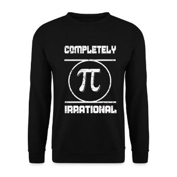 Mathematik Mathe Mathematiker Experiment geschenk - Unisex Pullover - Schwarz - Vorne - Alina (178cm) & Michal (187cm)