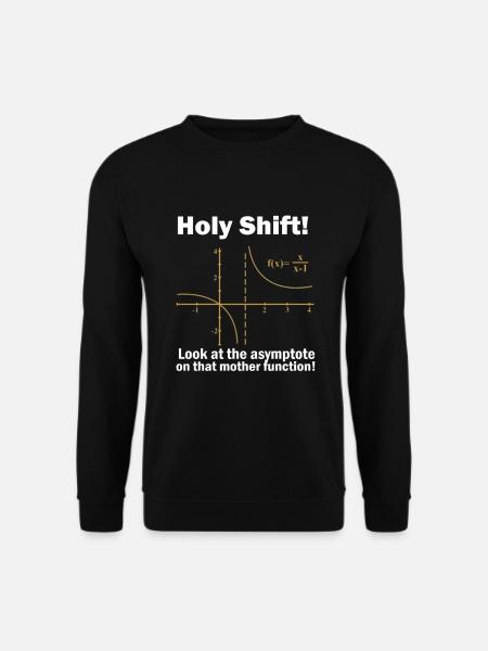 Math math mathematician experiment gift - Unisex Sweatshirt - black