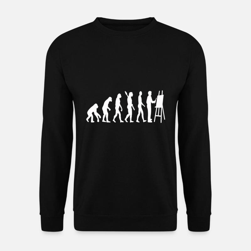 Malen Geschenk Zeichnen Artist Kunst - Unisex Pullover - Schwarz