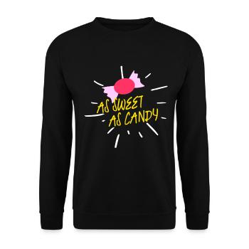 Bonbons - Unisex Pullover - Schwarz - Vorne - Alina (178cm) & Michal (187cm)