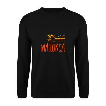 Mallorca - Unisex Pullover - Schwarz - Vorne - Alina (178cm) & Michal (187cm)