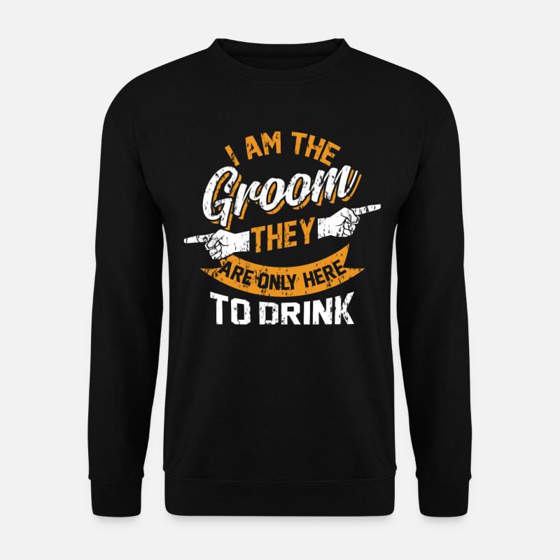 Groom bachelor party - Unisex Sweatshirt - black
