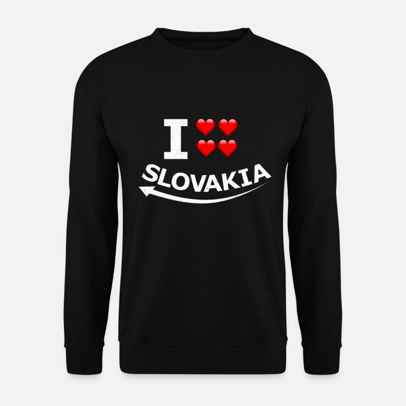 Slowakei - Unisex Sweatshirt - black