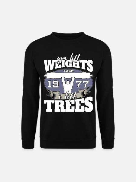 Strongman Powerlifting Log Lift - Unisex Pullover - Schwarz