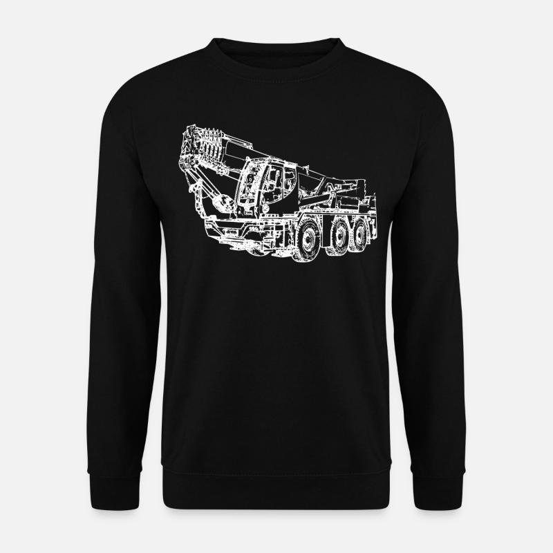 Bykran mobilkrankran - Unisex sweater - sort
