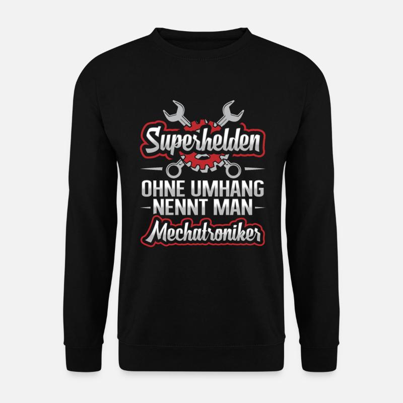 Mécatronique Mécatronique - Sweat-shirt Unisexe - noir