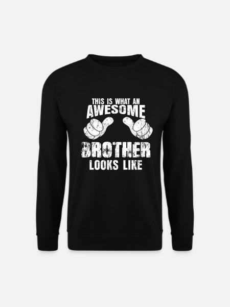 Cooler Bruder - Unisex Pullover - Schwarz