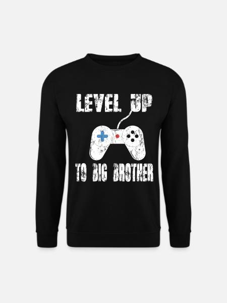 Bruder Level Up - Unisex Pullover - Schwarz