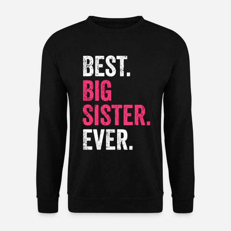 Große Schwester - Unisex Pullover - Schwarz