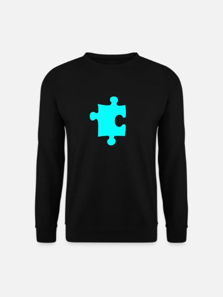 Puzzle - Unisex Sweatshirt - black
