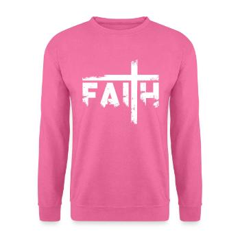 Glaube - Unisex Pullover - Pink - Vorne