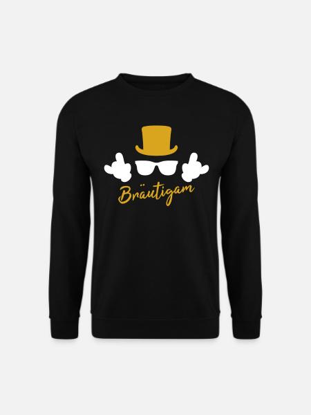 Bräutigam JGA Junggesellenabschied - Unisex Pullover - Schwarz
