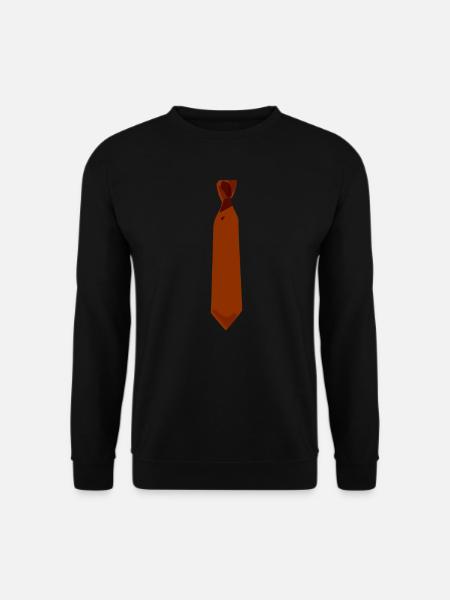 Cravate Krawate - Sweat-shirt Unisexe - noir