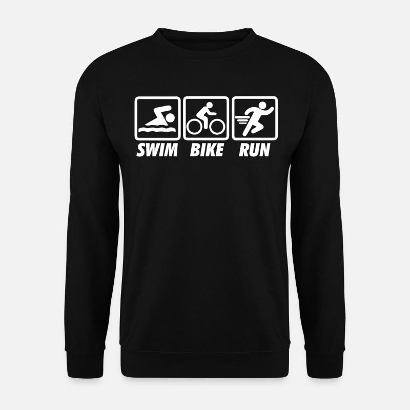TRIATHLON - Unisex Pullover - Schwarz