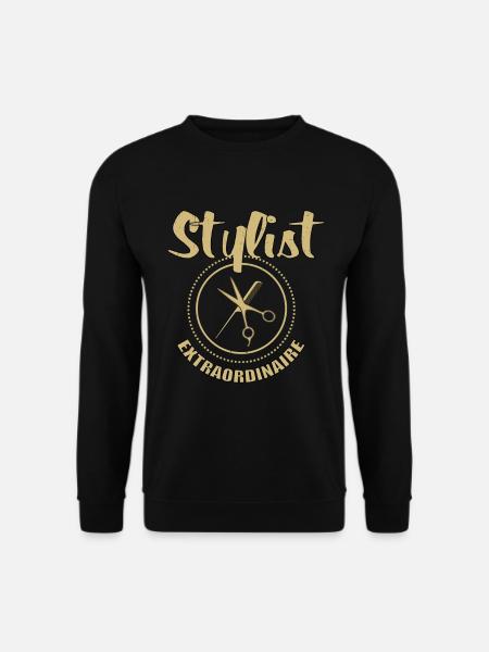 Friseur Frisör Friseurin Frisörin Friseuse - Unisex Pullover - Schwarz