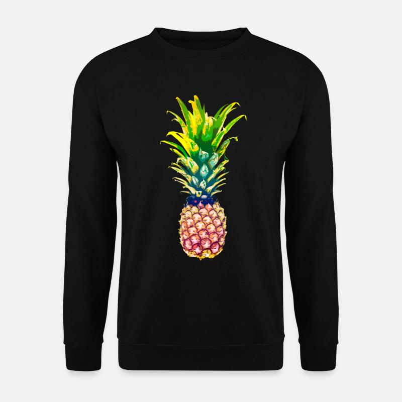 pineapple - Unisex Sweatshirt - black