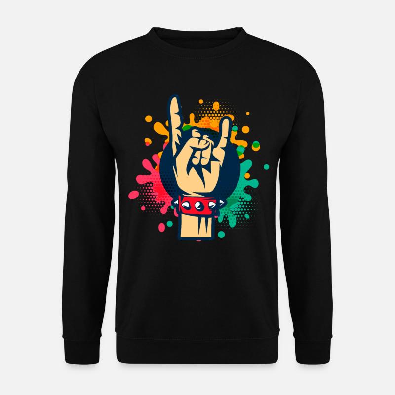 Festival Rocker - Unisex Pullover - Schwarz