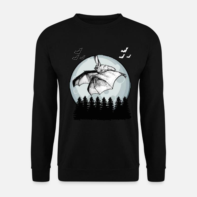 Fledermaus - Unisex Pullover - Schwarz