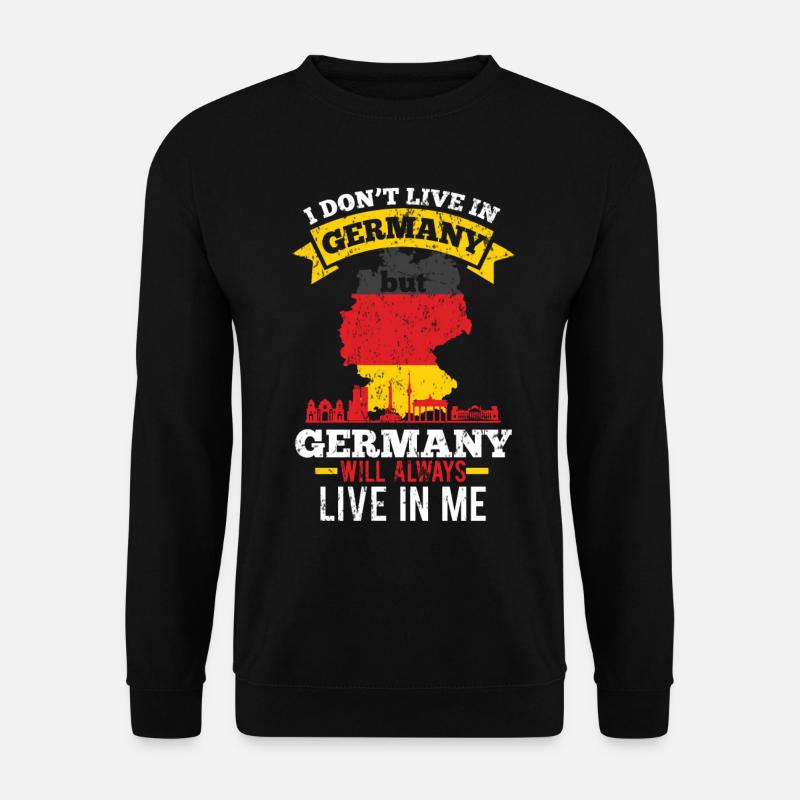 Deutschland - Unisex Pullover - Schwarz