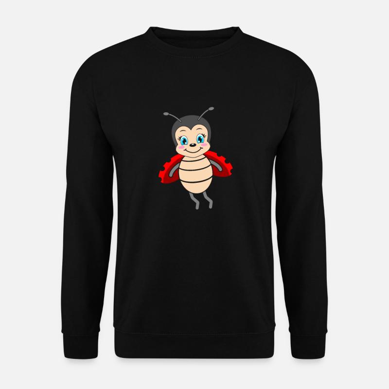 Marienkäfer Marienkäferchen - Unisex Pullover - Schwarz