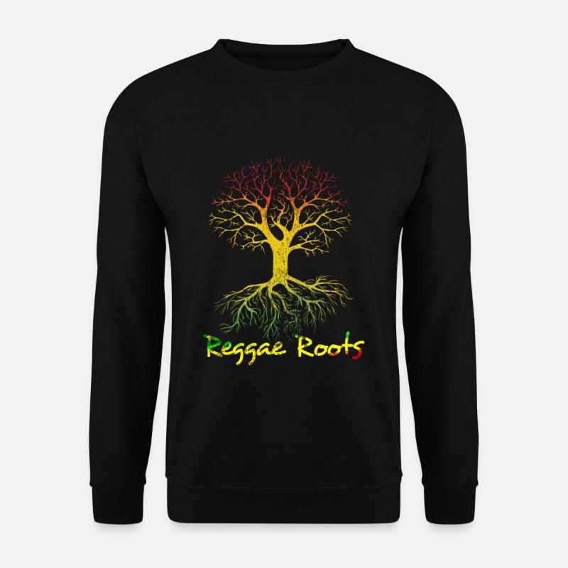 Reggae Wurzeln - Unisex Pullover - Schwarz
