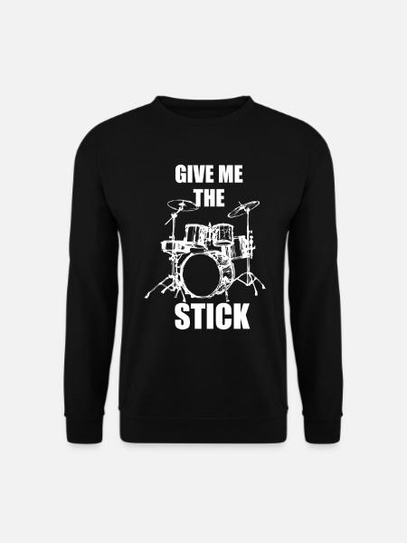 Drummer Musician instrument Cool gift - Unisex Sweatshirt - black