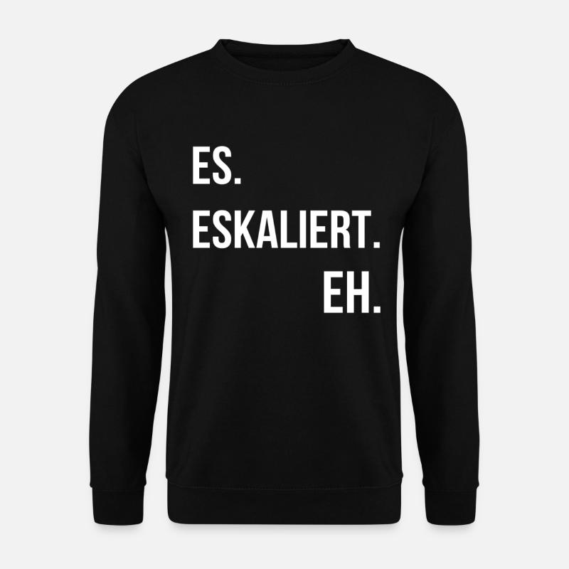 Techno - Unisex Pullover - Schwarz
