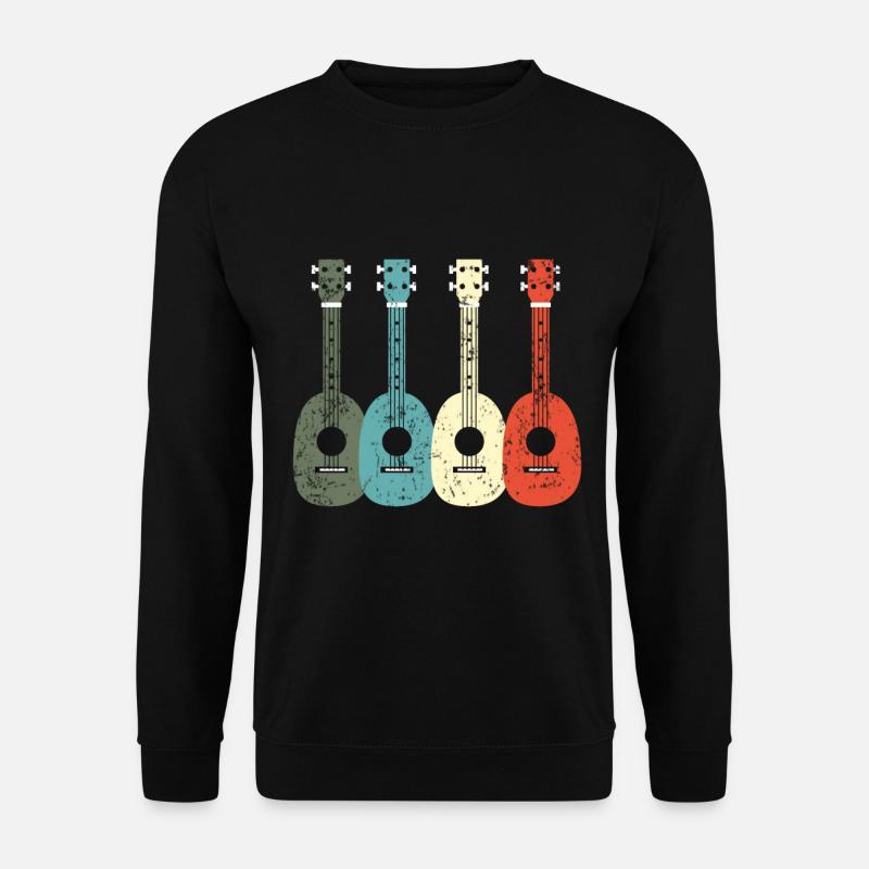UKULELE - Sweat-shirt Unisexe - noir
