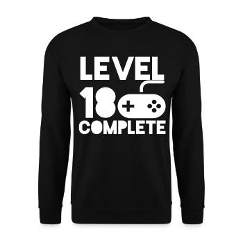Gamer - Unisex Pullover - Schwarz - Vorne - Alina (178cm) & Michal (187cm)