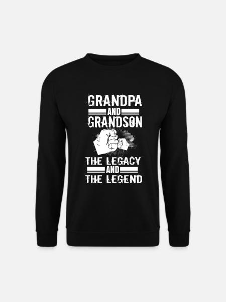 Opa Enkel Legende - Unisex Pullover - Schwarz