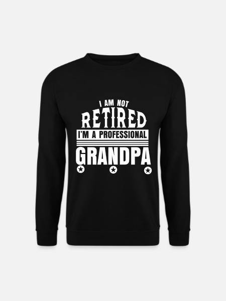 Papy pension - Sweat-shirt Unisexe - noir