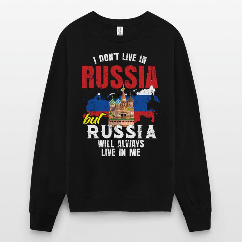 Russie maison de vacances Poutine cadeau à la maison Sweat-shirt Unisexe