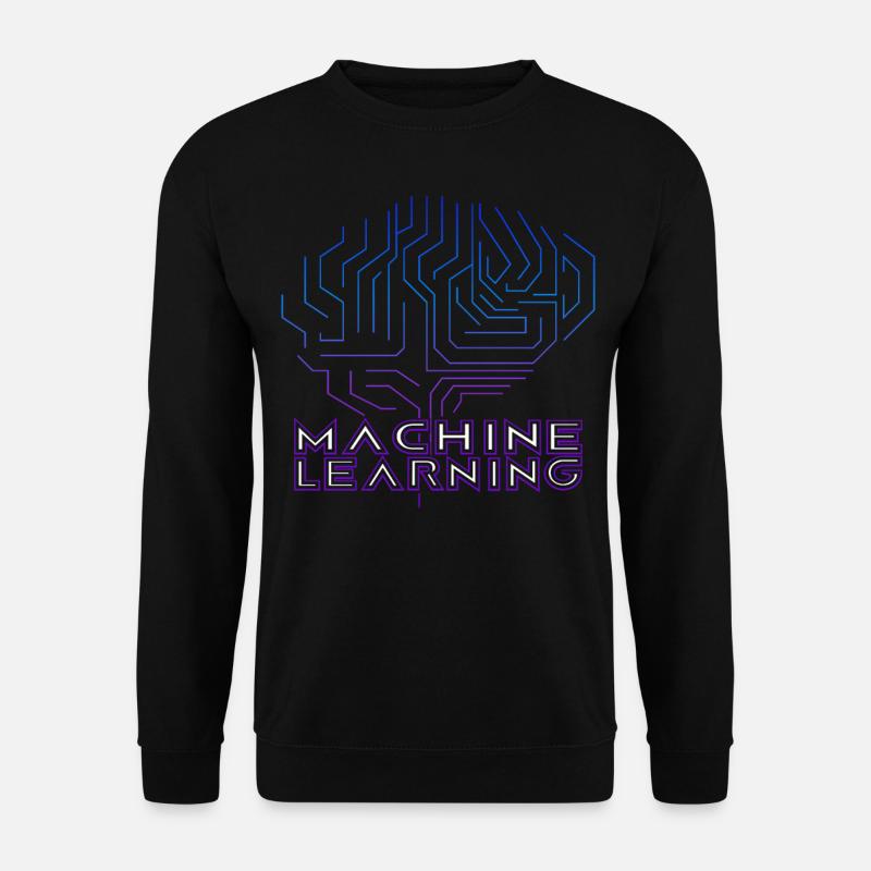 Machine Learning KI Künstliche Intelligenz - Unisex Pullover - Schwarz