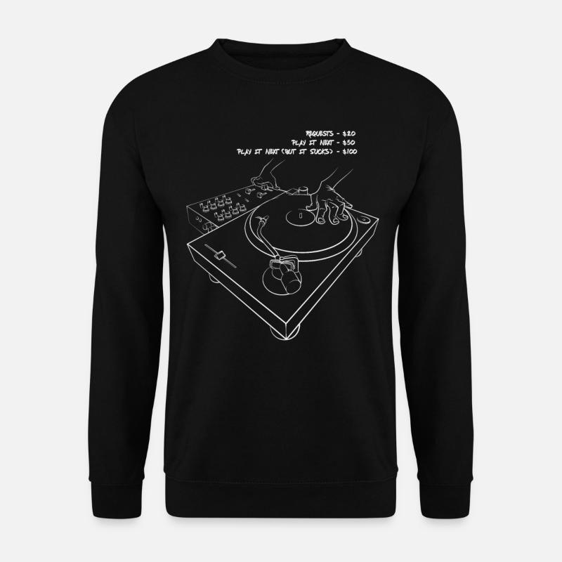 Table de mixage DJ - Sweat-shirt Unisexe - noir