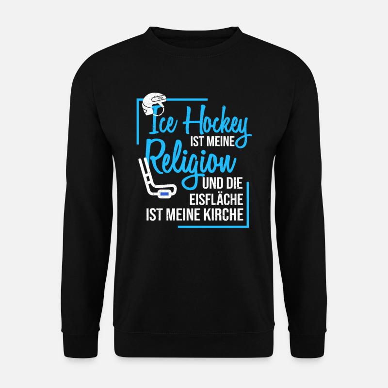Ice hockey - Unisex Sweatshirt - black