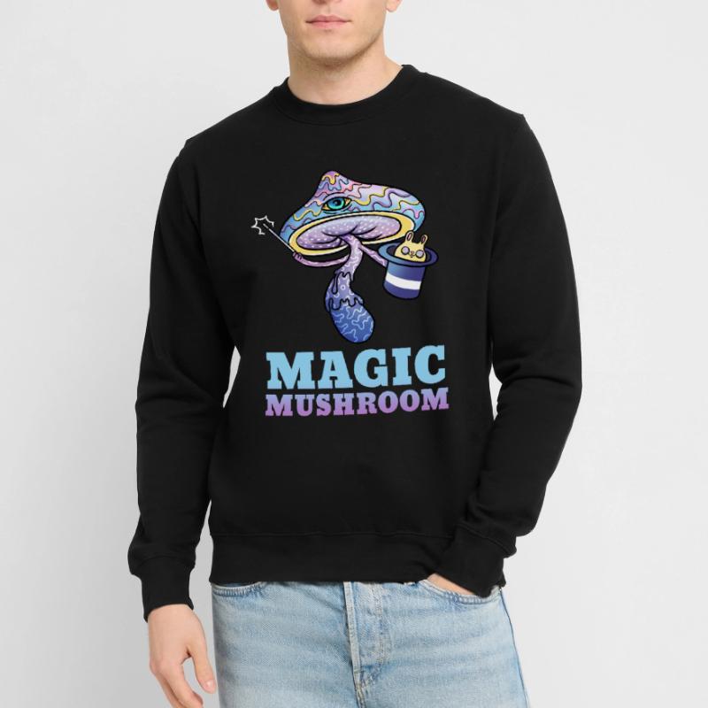 Trippy Psilocybin Toadstool Gift Psy & Goa Unisex Sweatshirt