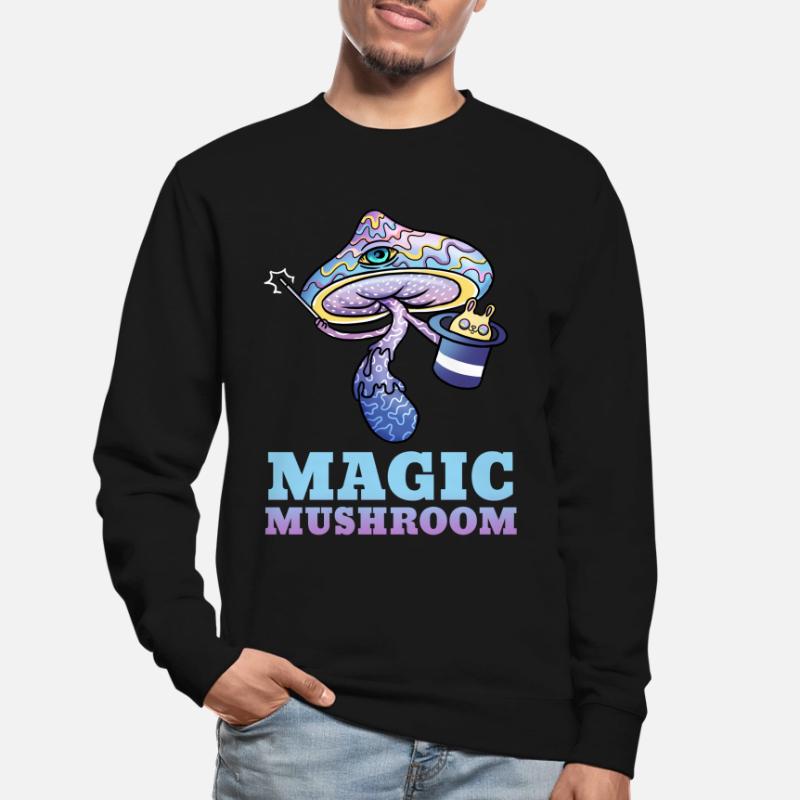 Trippy Psilocybin Toadstool Gift Psy & Goa Unisex Sweatshirt