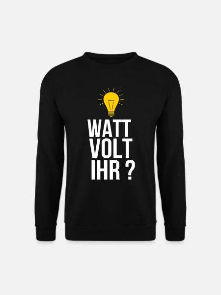 Elektriker - Unisex Pullover - Schwarz