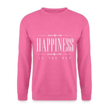 Spruch Zitat - Unisex Pullover - Pink - Vorne