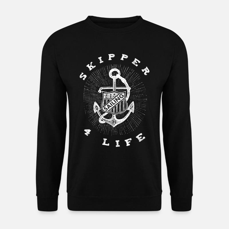 Skipper - Unisex Pullover - Schwarz