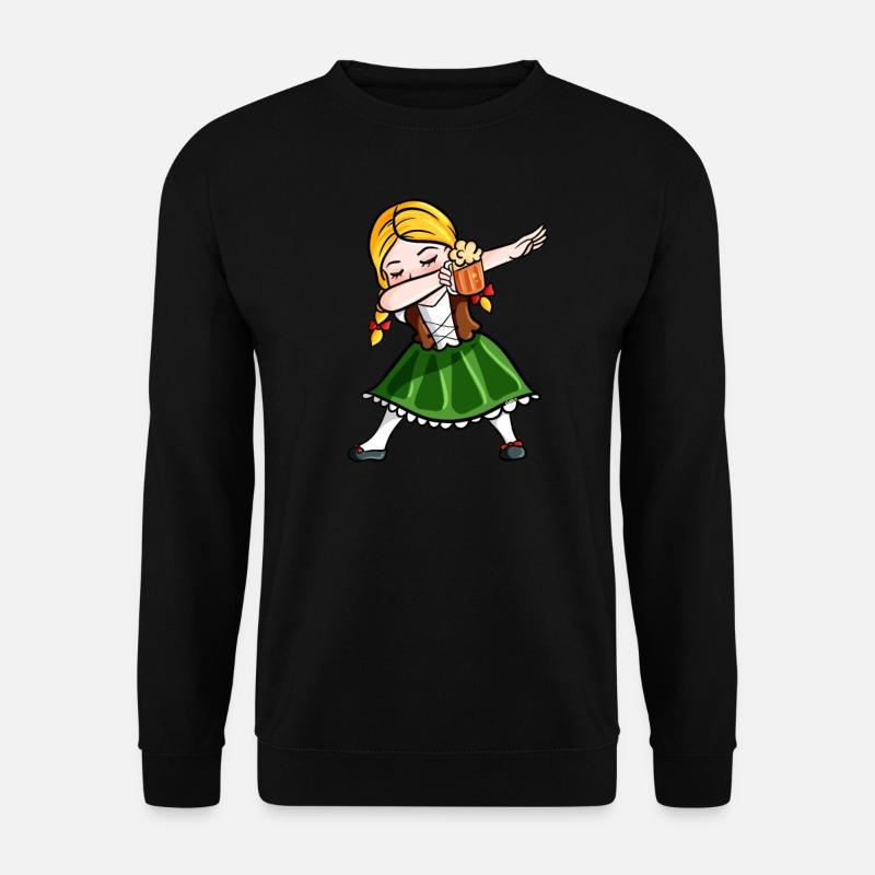 Dabbing Funny - Unisex Sweatshirt - black