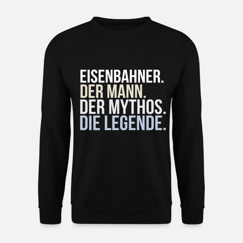 Eisenbahner - Unisex Pullover - Schwarz