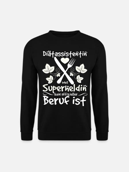 Diätassistentin - Unisex Pullover - Schwarz