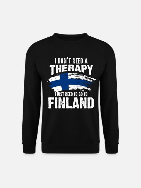 Finland holidays - Unisex Sweatshirt - black