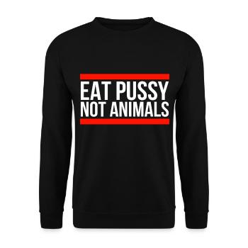 Activistes des droits des animaux - Sweat-shirt Unisexe - noir - Devant - Alina (178cm) & Michal (187cm)