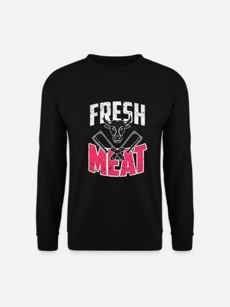 Butcher butcher occupation gift - Unisex Sweatshirt - black