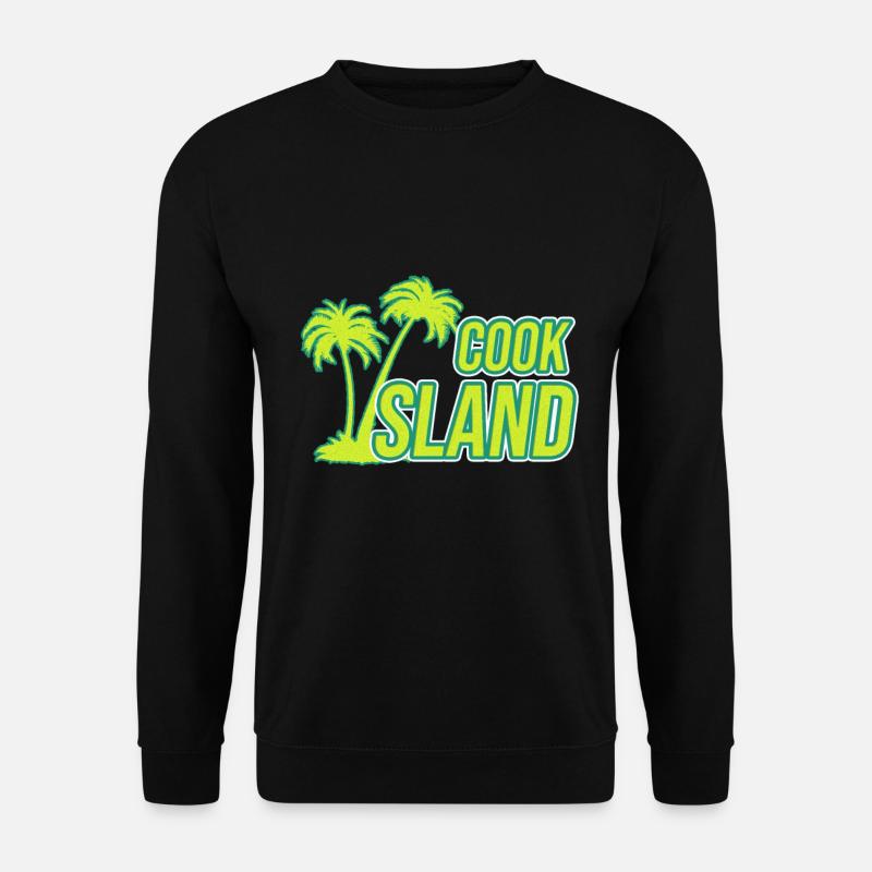 Cook Island Insel Reise Geschenk - Unisex Pullover - Schwarz