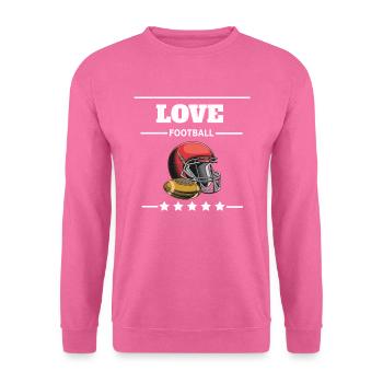 American Football - Unisex Pullover - Pink - Vorne