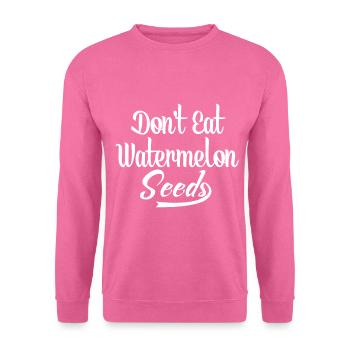 Lustiger Spruch Schwangerschaft Dicke Menschen - Unisex Pullover - Pink - Vorne