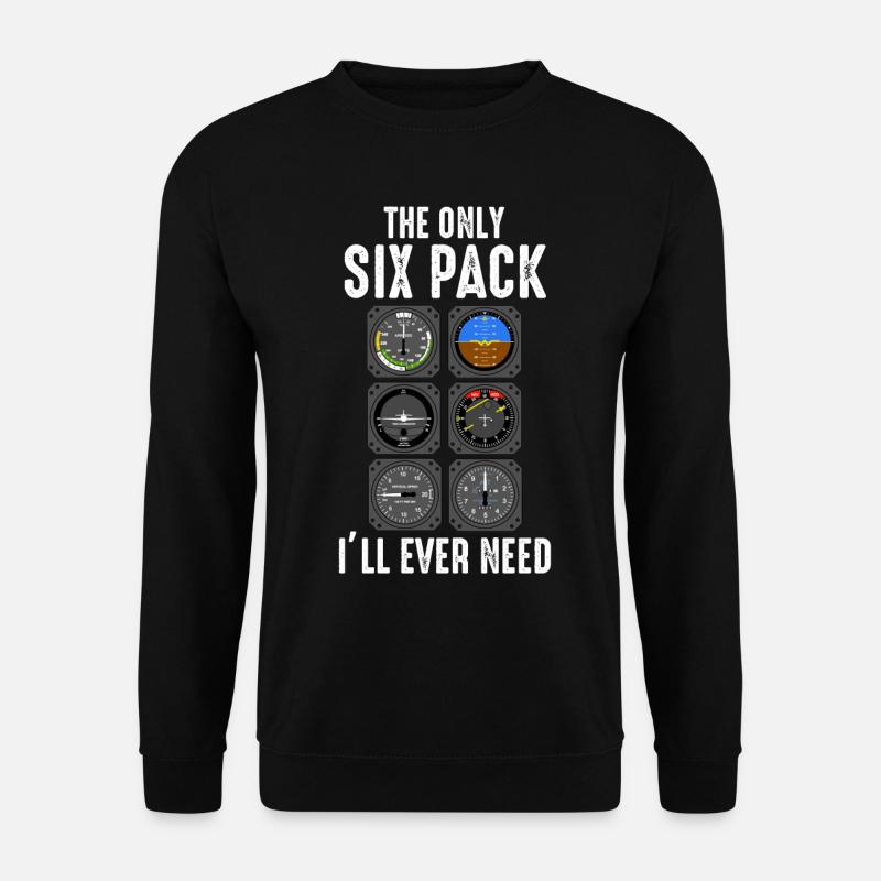 Pilot Hobby - Unisex Pullover - Schwarz